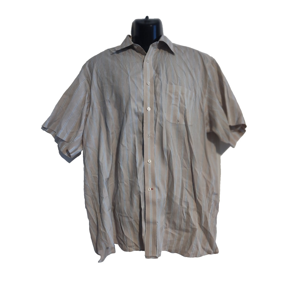 Manuel Cardenas Multicolor Striped short sleeve Shirt Size XL Bag2